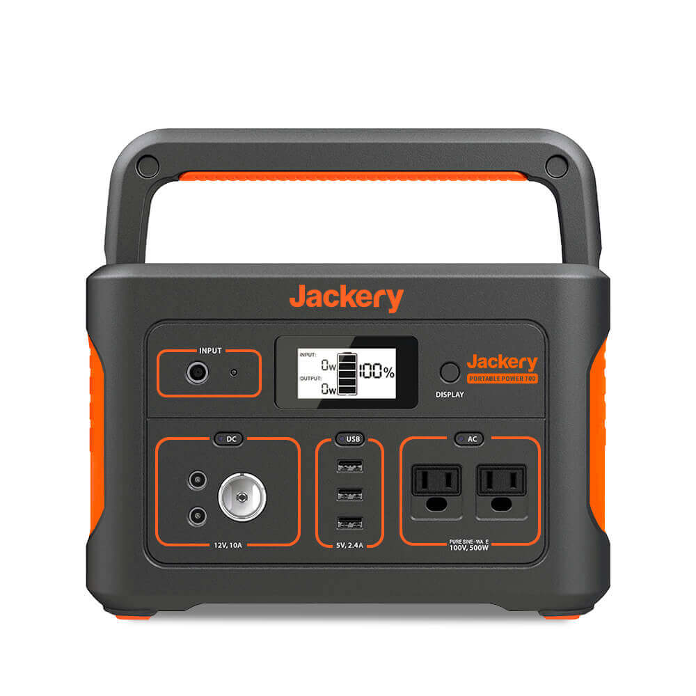 Jackery ポータブル電源 700 大容量192000mAh/700Wh ポータブル電源 700 – Jackery Japan